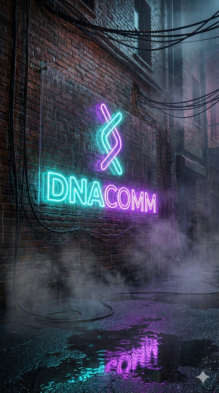 تابلوی نئون سایبرپانک